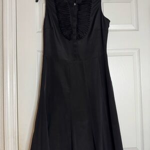 Chic Black Sleeveless Midi Dress